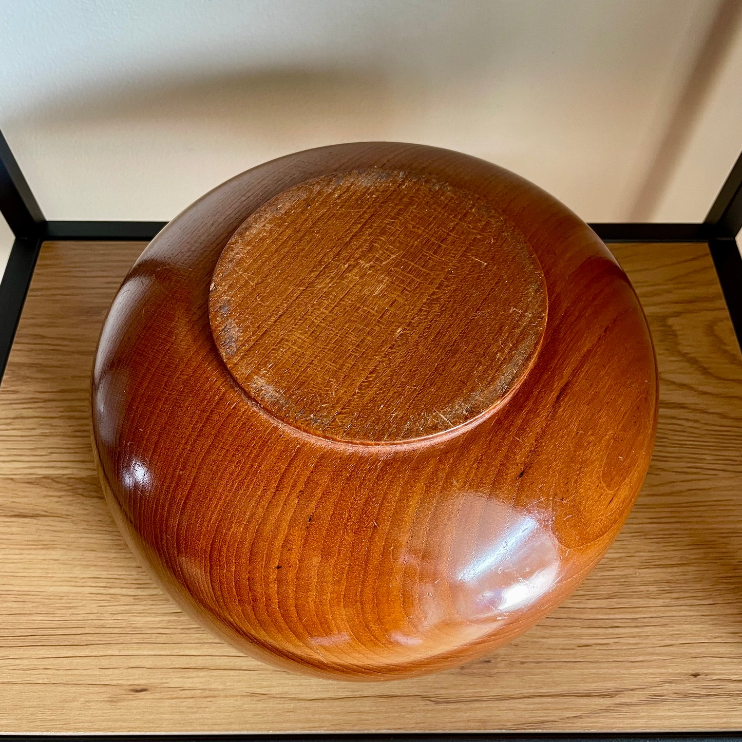Skål i teak 23 cm
