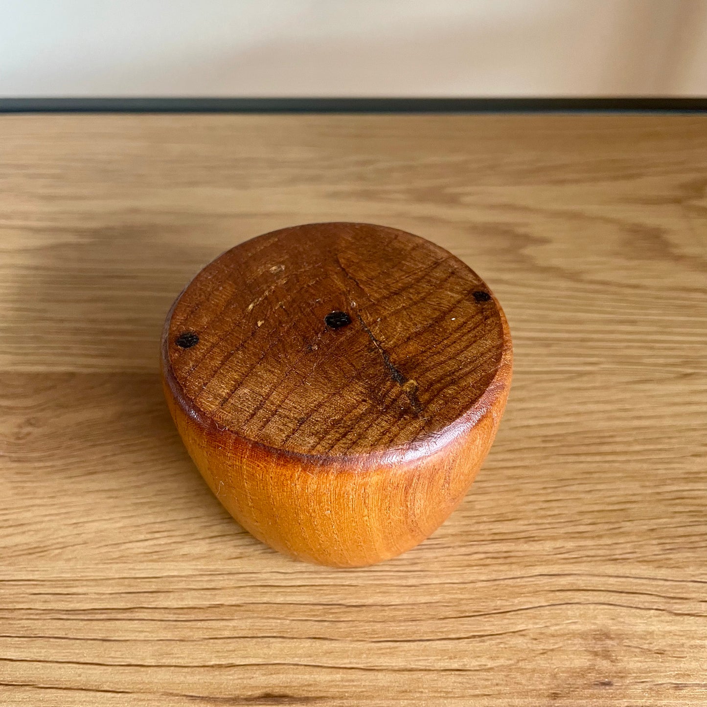 Skål i teak 7 cm