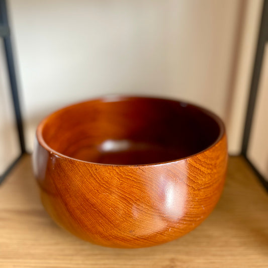 Skål i teak 23 cm