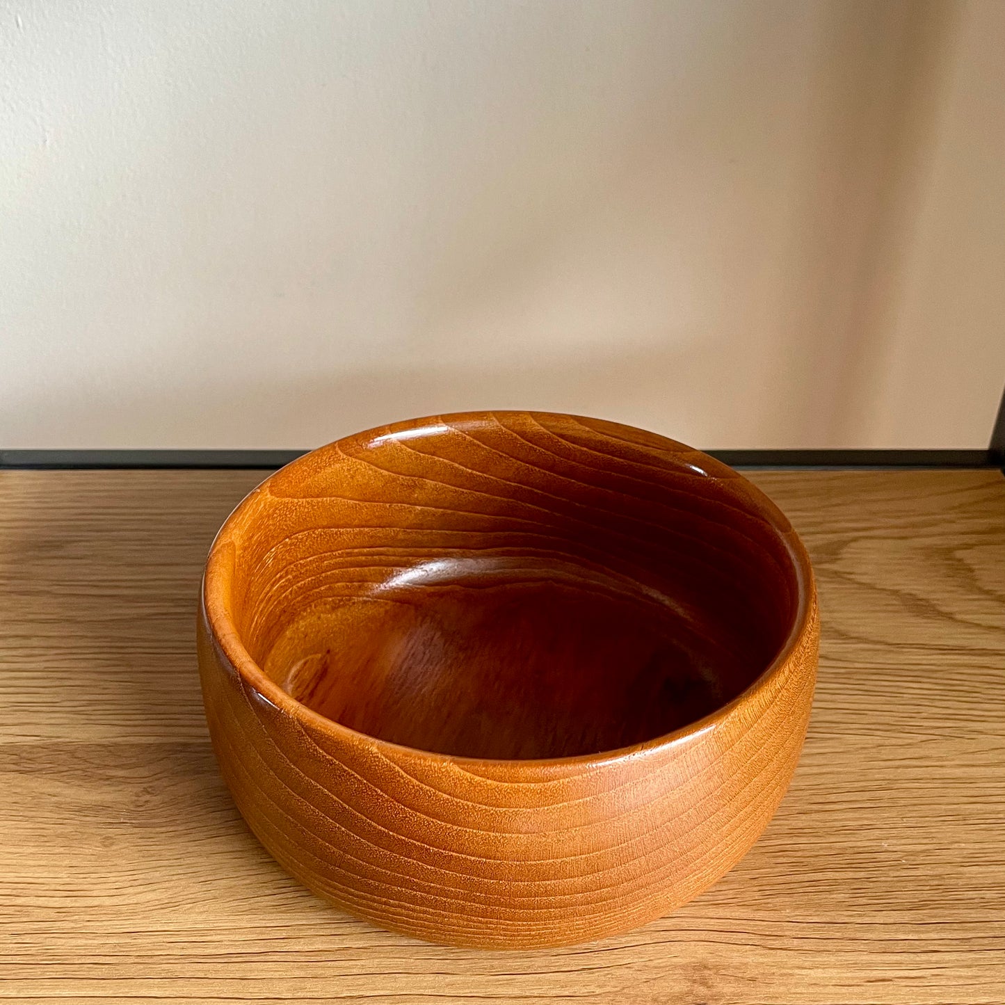 Skål i teak 16 cm