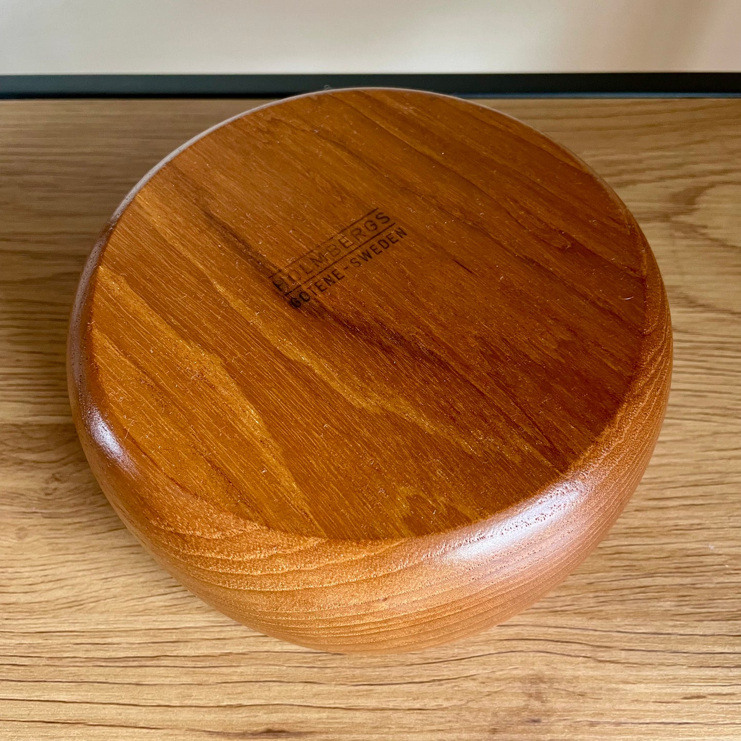 Skål i teak 16 cm