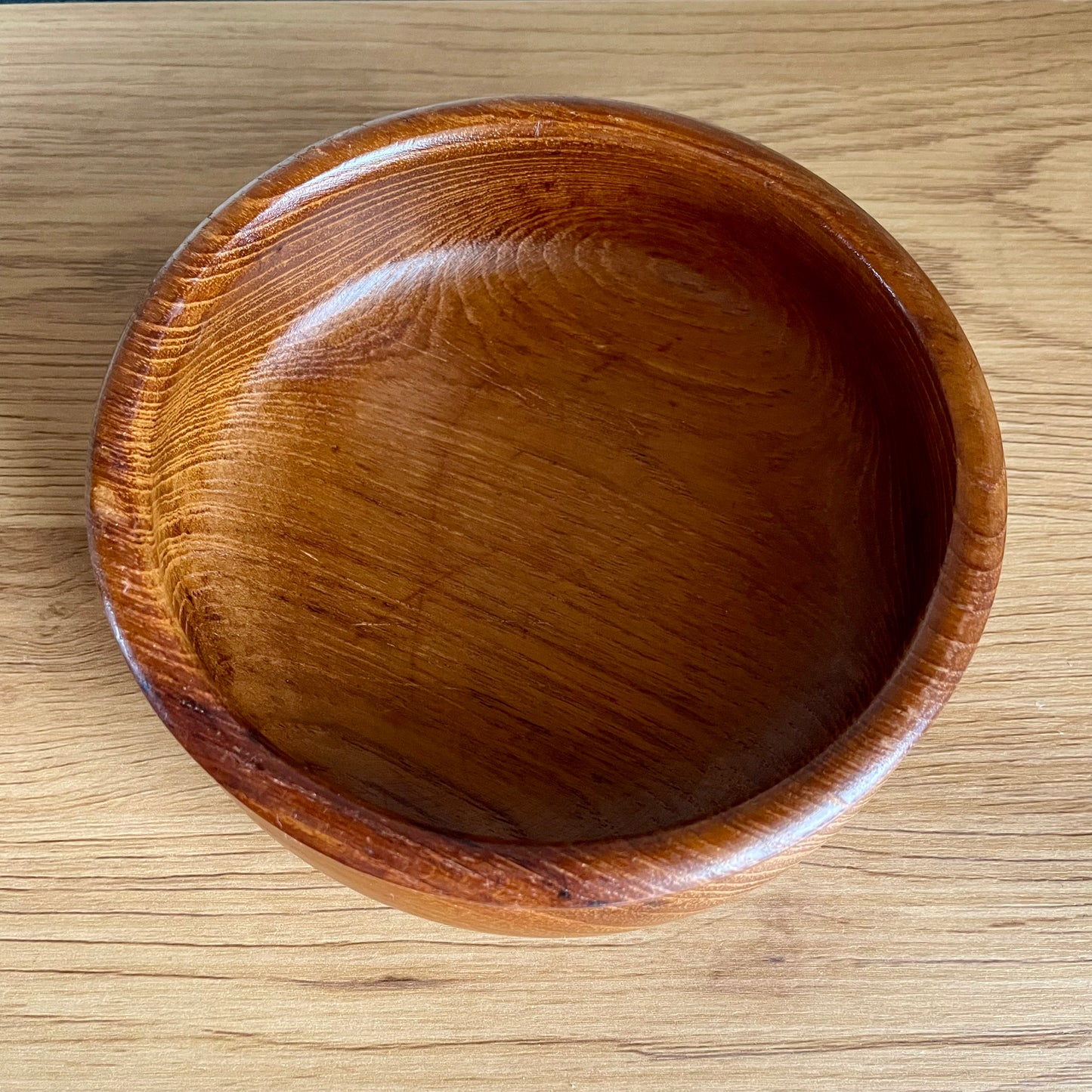 Skål i teak 15 cm