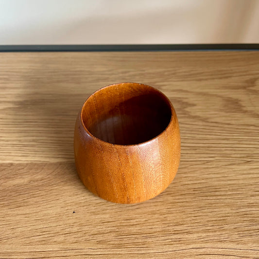 Skål i teak 7 cm