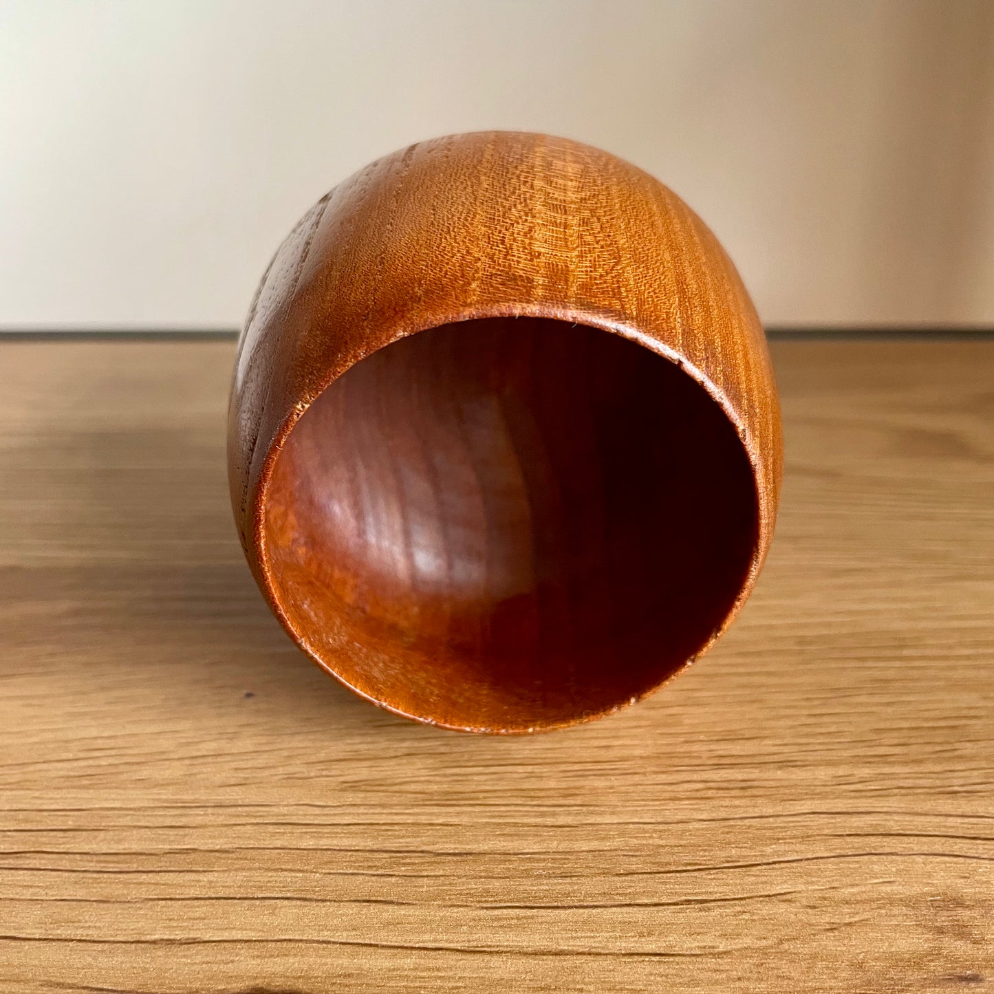 Skål i teak 7 cm